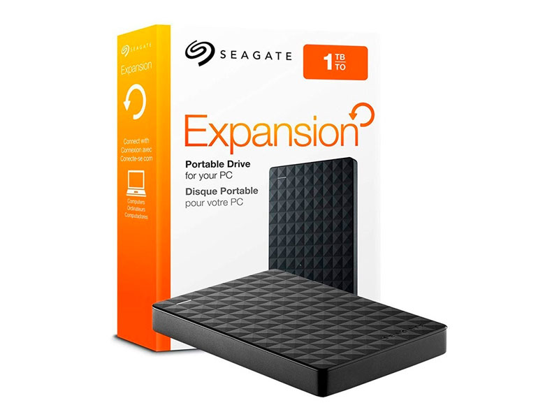 DISCO DURO EXTERNO SEAGATE EXPANSION 1TB USB 2.0/3.0 - P/N: STEA1000400