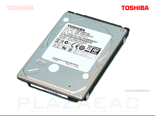 DISCO DURO INTERNO TOSHIBA 1TB 5400RPM PARA NOTEBOOK - P/N: MQ01ABD100