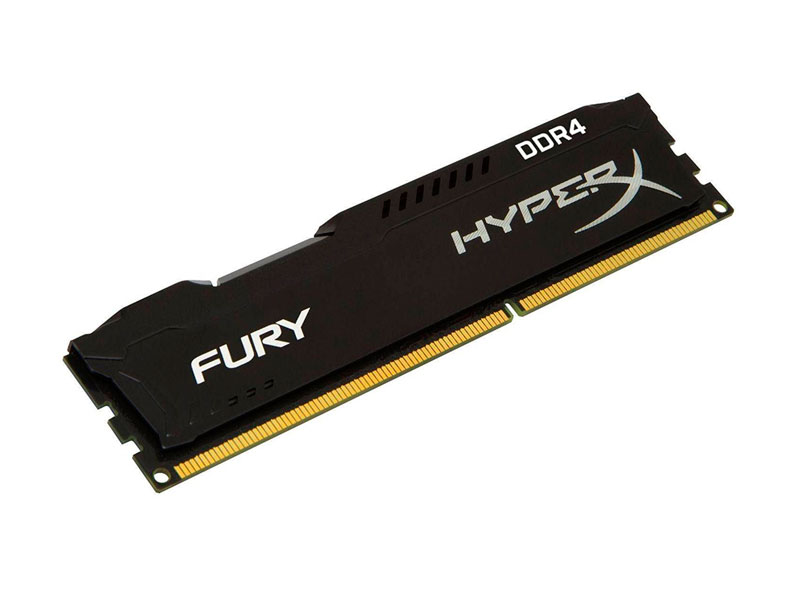 HyperX FURY - DDR3 - módulo - 4 GB - DIMM de 240 contactos - 1600 MHz / PC3-12800 - CL10 - 1.5 V - sin búfer - no ECC - azul