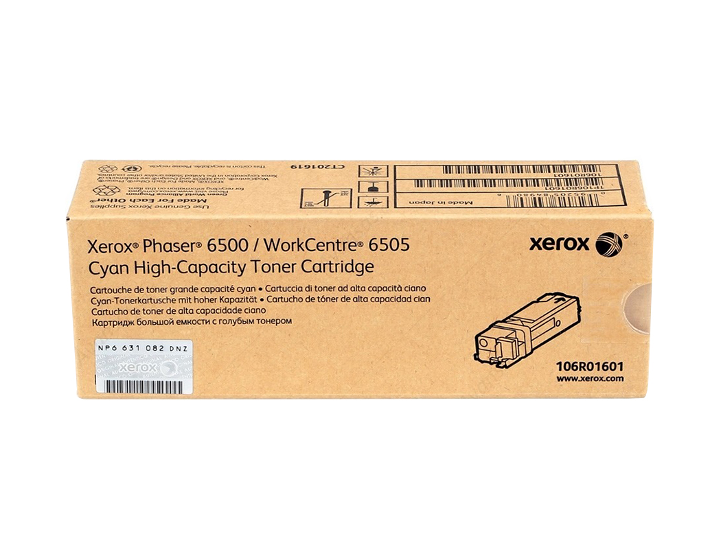 TONER XEROX YELLOW PARA 6500/6505 - P/N: 106R01603
