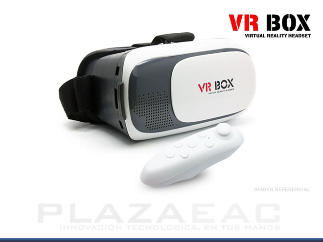 LENTES VR VOX II 3D, CON GAME CONTROLLER BLUETOOTH, SMARTPHONES 4.7" - 6", ANDROID, IOS
