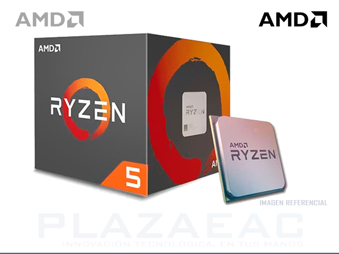 PROCESADOR AMD RYZEN 5 1500X, 3.5GHZ-3.7GHZ, 16MB L3, 4 NUCLEOS, 8 HILOS, AM4, 14NM, 65W.- P/N: YD150XBBAEBOX