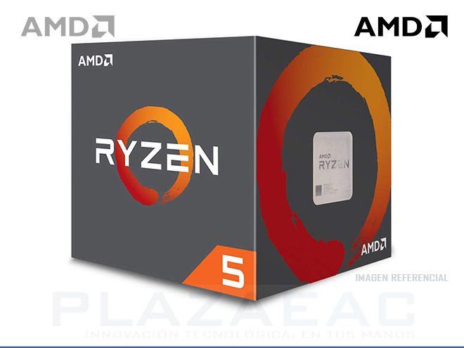 PROCESADOR AMD RYZEN 5 1600, 3.2GHZ-3.6GHZ, 16MB L3, 6 NUCLEOS, 12 HILOS, AM4, 14NM, 65W. - P/N: YD1600BAEBOX