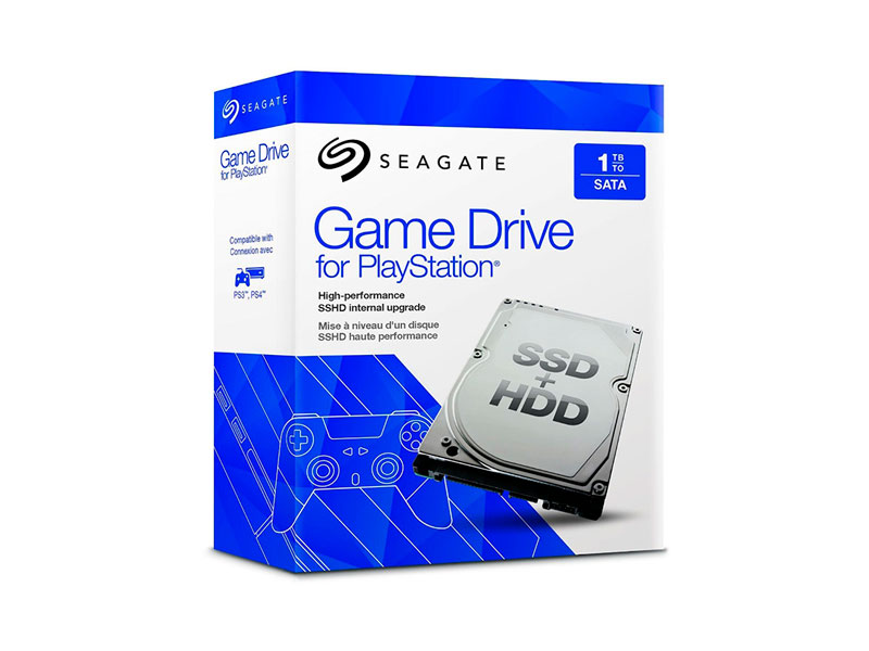 DISCO DURO INTERNO SEAGATE  GAME DRIVE 1TB, SATA 6.0 GB/S, PARA PLAYSTATION PS4 KIT 2.5" - P/N: STBD1000101
