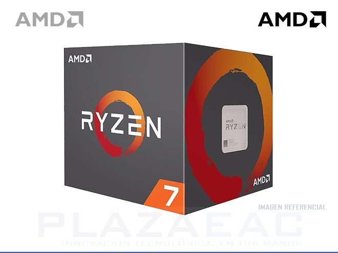 PROCESADOR AMD RYZEN 7 1700X 3.4GHZ, 16MB, 8 NUCLEOS, 16 HILOS, AM4, 14NM, 95W. - P/N: YD170XBCAEWOF