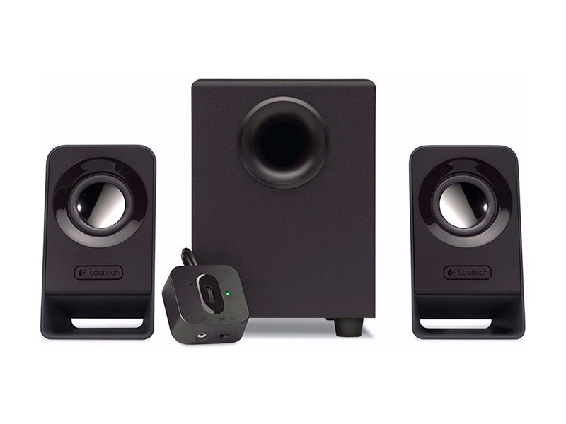 PARLANTES LOGITECH Z211, 4 WATTS (RMS), USB, SUBWOOFER, CONECTOR PARA AURICULARES - P/N: 980-001269