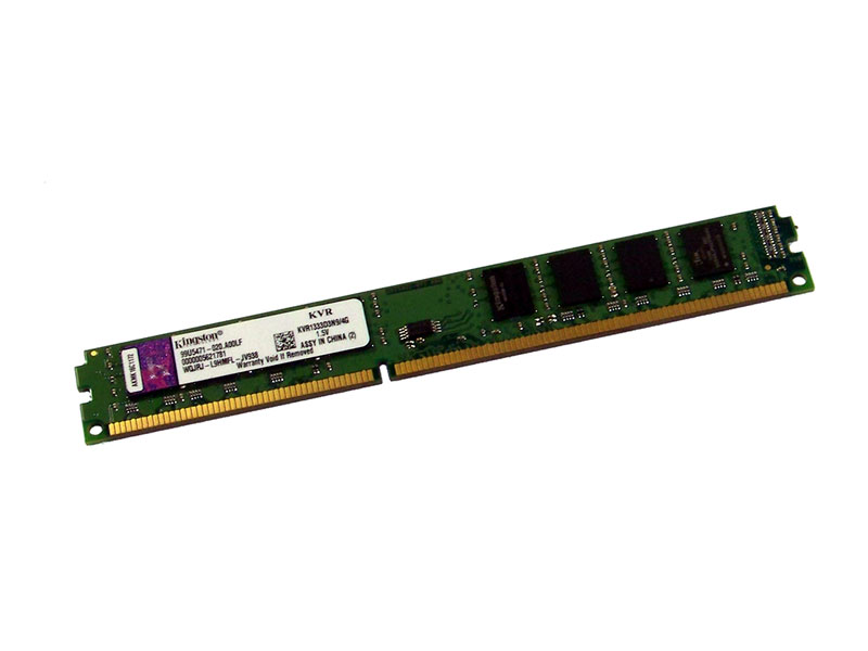 MEMORIA RAM DDR3 4GB 1333MHZ KINGSTON - P/N: KVR1333D3N9/4G