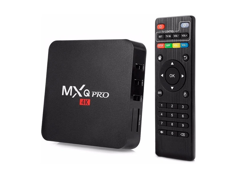 TV BOX LANDBYTE ANDROID  MXQPRO, 4K SMART MULTIMEDIA PLAYER, WIRELESS, ANDROID 6.0 - P/N: MXQPRO