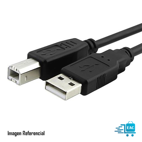CABLE USB PARA IMPRESORA 2.0 MAX CABLE 1.5M BLACK - P/N: WS-01BN-CABLE