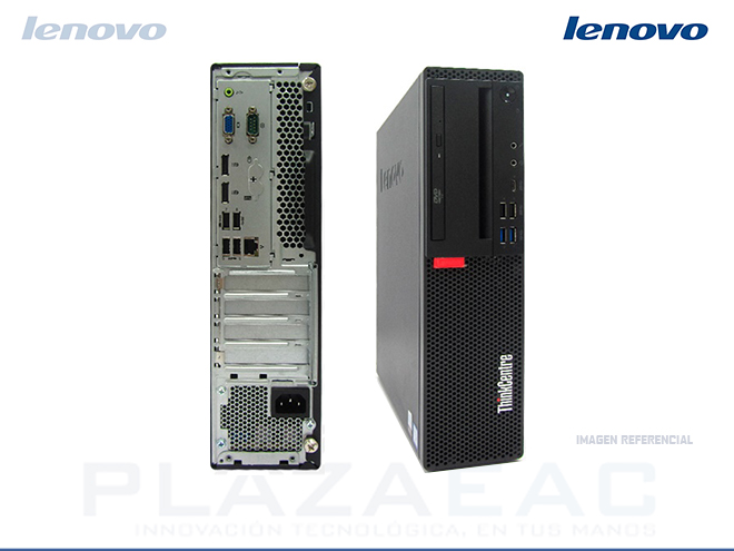COMPUTADORA  LENOVO M720S, INTEL CORE I7-8700 3.20GHZ, 8GB DDR4, 1TB HDD, WIN10PRO - P/N: 10SUS01900
