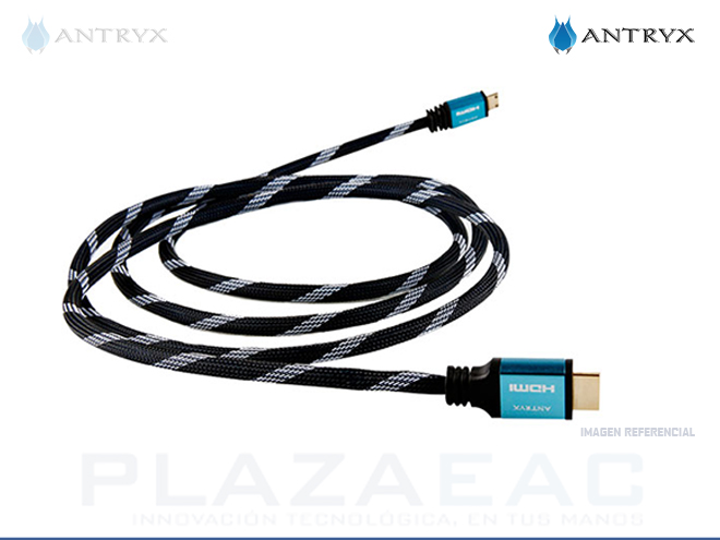 CABLE HDMI TIPO (A) A MINI HDMI (C), ANTRYX, 3.1 METROS. P/N: AHC-PAMCM01-300CM