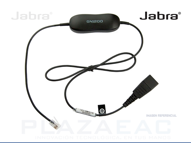 CABLE JABRA, GN1200 SMART CORD PARA AUDICULAR BLACK. P/N:   88001-99