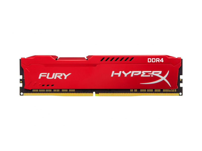 MEMORIA RAM KINGSTON HYPERX FURY 8GB DDR4 2666MHZ  RED - P/N: HX426C16FR2/8