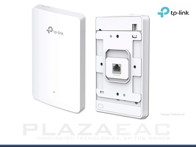ACCESS POINT TP-LINK EAP225-WALL 2 BAND POE/PARED MU-MIMO POE/PARED - P/N: EAP225-WALL