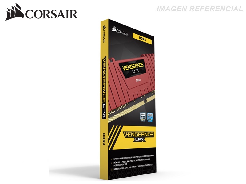 Memoria Corsair Vengeance LPX 8GB DDR4 2666 MHz PC4-21300 CL-16 1.2V
