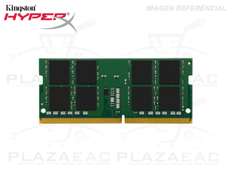 MEMORIA RAM KINGSTON SODIMM 8GB, DDR4 2666 MHZ, CL17 NON-ECC PARA NOTEBOOK - P/N: KCP426SS8/8