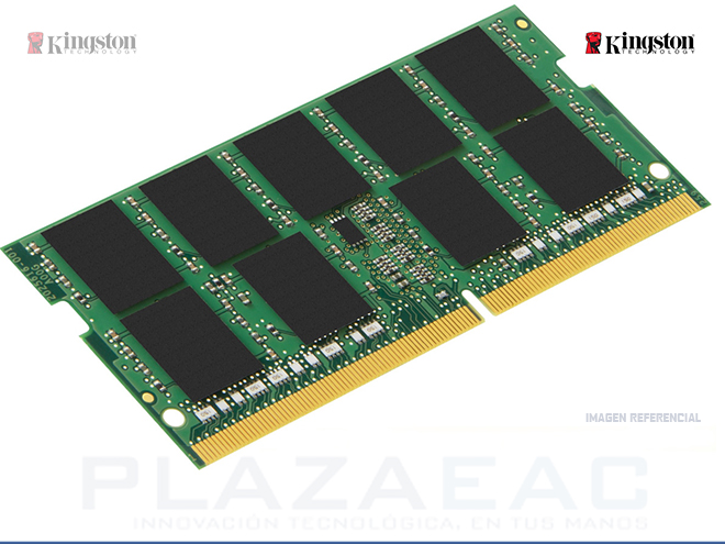 MEMORIA RAM SODIMM KINGSTON DDR4 2666MHZ, 8GB, NON-ECC- P/N: KCP426SS6/8