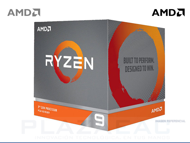 PROCESADOR AMD RYZEN 9 3950X, 3.50GHZ, 64MB L3, 16 CORE, AM4, 7NM, 105W P/N: 100-100000051WOF