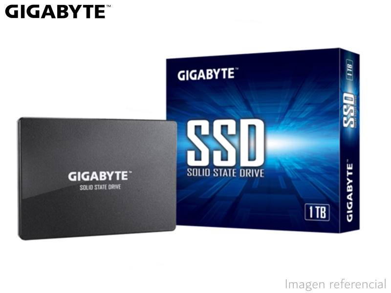 DISCO SOLIDO INTERNO  GIGABYTE GP-GSTFS31100TNTD, 1TB,V.LECTURA 550MB/S, SATA 6GB/S, 2.5" - P/N:GSTFS31100TNTD