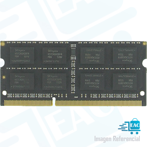 MEMORIA RAM SODIMM PARAGON , 8GB , DDR3L-1600MHZ HOMOLOGADA - P/N: MB8GS16K5128