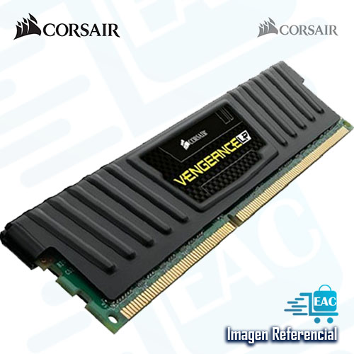 MEMORIA RAM CORSAIR VENGEANCE LP,DDR3,8GB,1600MHZ,BLACK- P/N:CML8GX3M1A1600C10