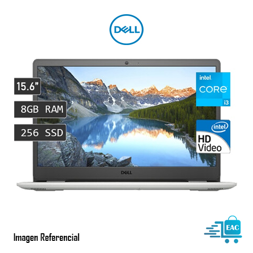 LAPTOP NOTEBOOK DELL INSPIRON 3501 ,15.6 ",INTEL CORE I3 1115G4 ,8 GB,256 MB SSD LINUX P/N: I3501_I3TGL8256SMUBS_521