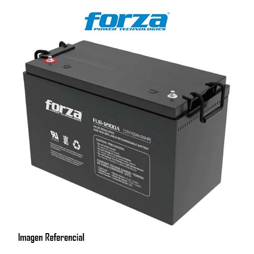 Forza FUB-12100A - Batería de UPS - Ácido de plomo - 100 Ah - negro