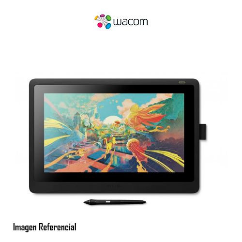 Wacom Cintiq 16 - Digitalizador con display LCD - diestro y zurdo - 34.5 x 19.4 cm - electromagnético - cableado - HDMI, USB 2.0
