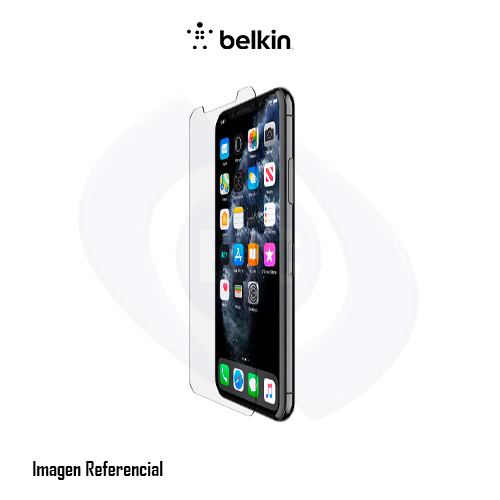 Belkin - Protector de pantalla para teléfono móvil - cristal - para Apple iPhone 11 Pro, X, XS