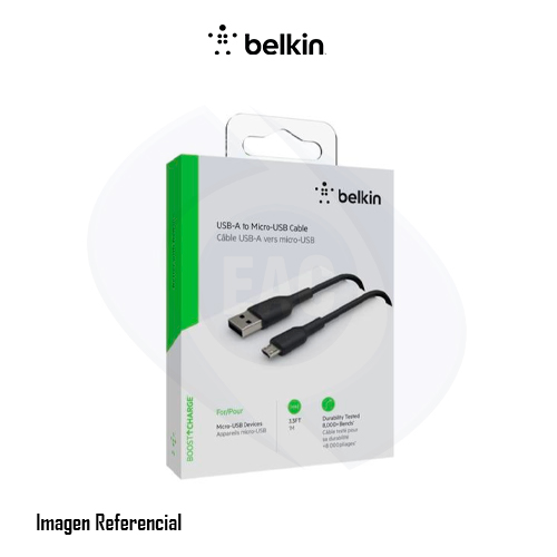 Belkin BOOST CHARGE - Cable USB - Micro-USB tipo B (M) a USB (M) - 1 m - negro