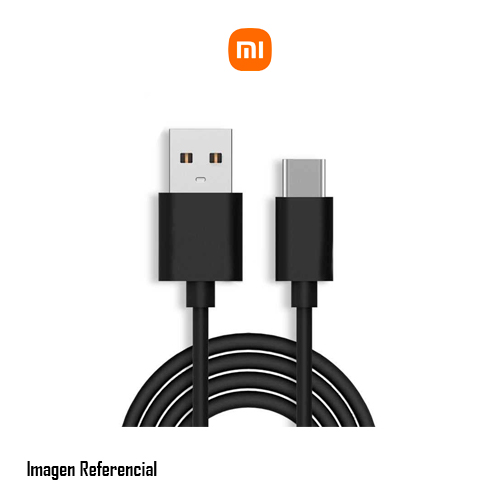 Xiaomi Mi Braided - Cable USB - USB (M) a 24 pin USB-C (M) - USB 2.0 - 3 A - 1 m - negro