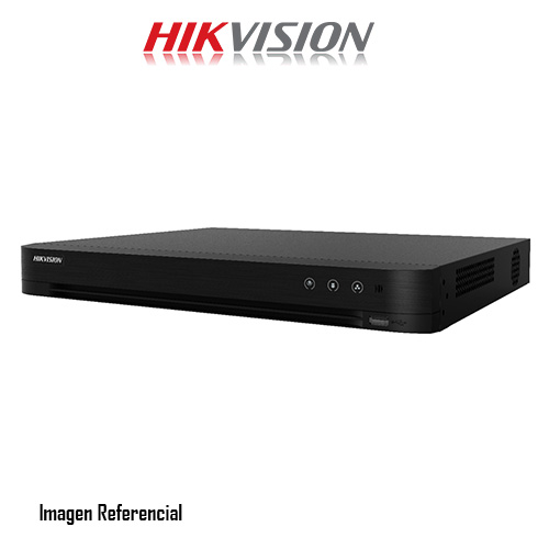 DVR HIKVISION ACUSENSE DE 16 CANALES 1080P 1U H.265 P/N: IDS-7216HQHI-M2/S
