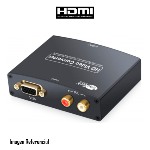 CONVERTIDOR DE VGA -  C/AUDIO A HDMI