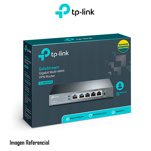 ROUTER TP-LINK TL-R600VPN GIGABIT BANDA ANCHA VPN SAFESTREAM - P/N: TLR600VPN