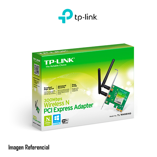 TP-Link TL-WN881ND - Adaptador de red - PCIe 2.0 - 802.11b/g/n