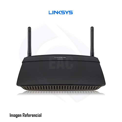 Linksys EA6100 - Enrutador inalámbrico - AC1200  Mbps conmutador de 4 puertos 10/100- 802.11a/b/g/n - Banda doble 2.4 GHz / 5 GHz -  Smart Wi-Fi apps - Beamforming -v2 años de garantía 