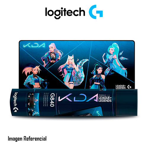 Logitech G G840 K/DA XL Gaming Mouse Pad - Alfombrilla de ratón - negro