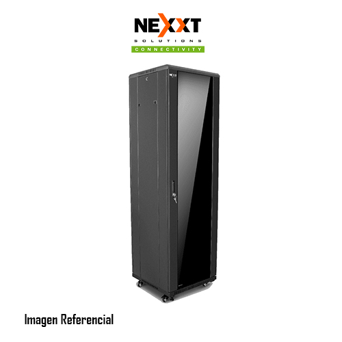Nexxt Solutions - Rack armario - instalable en el suelo - RAL 9005, negro barniz - 47U - 19"
