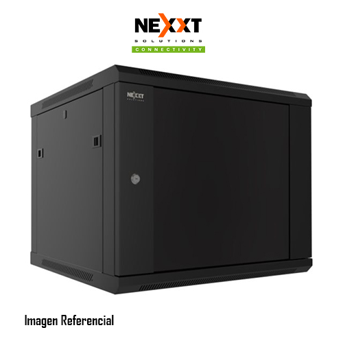 Nexxt Solutions - Rack armario - instalable en pared - RAL 9005, negro barniz - 15U - 19"