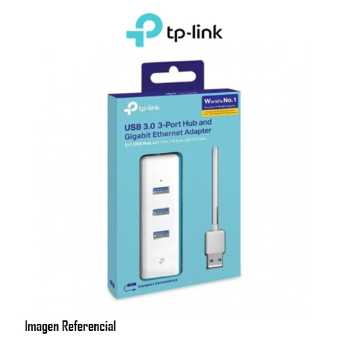 TP-Link UE330 - Adaptador de red - USB 3.0 - Gigabit Ethernet
