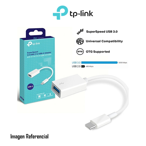 TP-LINK UC400 - Adaptador USB - 24 pin USB-C (M) a USB Tipo A (H) - USB 3.0 OTG