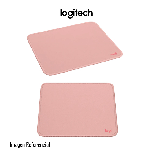 Logitech Studio Series - Alfombrilla de ratón - base de goma antideslizante, fácil deslizamiento, superficie resistente a salpicaduras - rosa oscuro