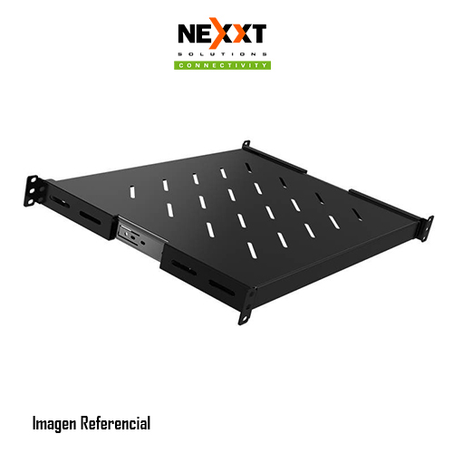 Nexxt Solutions Infrastructure - Rack mount shelf - 1U Adjustable 4Point