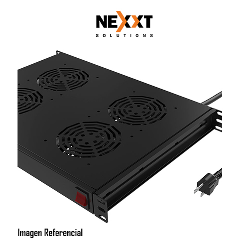 Nexxt Solutions Infrastructure - Rack fan tray - 1U 4-fan 110/220V