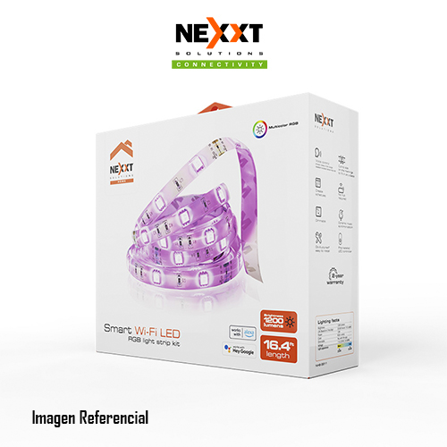 Nexxt Solutions Smart - Franja de iluminación - LED - RGB claro - 5 m