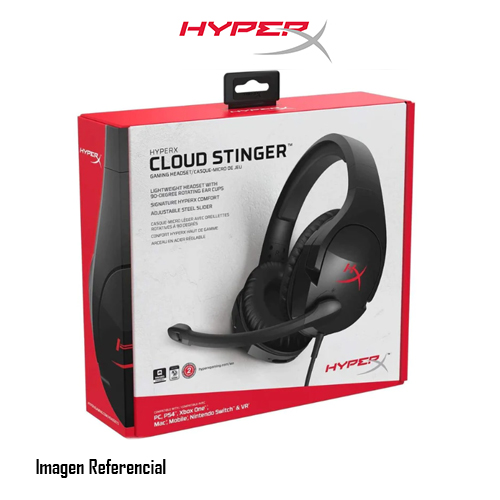 HyperX - Cloud Stinger - Headset - Para Computer - Wired