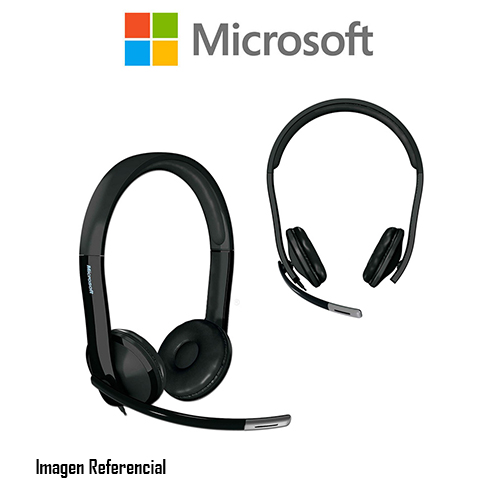AURICULAR CON MICRÓFONO MICROSOFT LIFECHAT LX-6000 FOR BUSINESS, CONECTOR USB TIPO-A - P/N: 7XF-00001