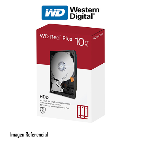 Disco duro Western Digital Red Plus WD101EFBX 10TB SATA 7200rpm 3.5 Cache 256MB