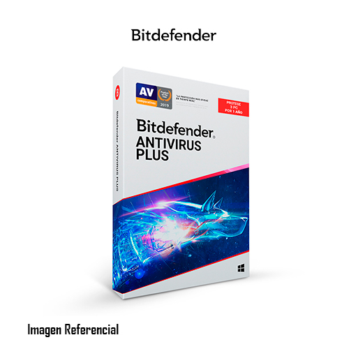 BitDefender - Base License - Electronic - Antivirus Plus 3 PC