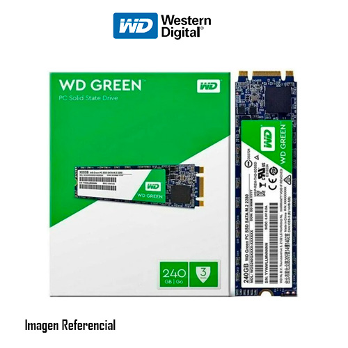 WD Green WDS240G3G0B - SSD - 240 GB - interno - M.2 2280 - SATA 6Gb/s
